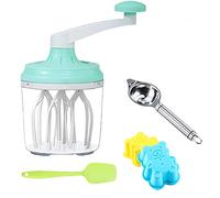 Batteur à main, mélangeur de crème, fouet, batteur à main, ustensiles de cuisine, batteur de cuisine, accessoires de batteur à main，Conception de réduction du bruit (Définir un)