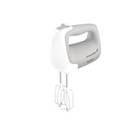 Batteur à main Tefal Prep'Mix HT450B38 450W Blanc 5 vitesses Turbo, batteurs et crochets pétrisseurs métal, poignée ergonomique, pièces compatibles lave-vaisselle