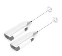 Batteur à oeufs électrique alimenté par batterie de mousseur à lait électrique, mousseur à café mini fouet mélangeur électrique portable pour la boulangerie à domicile cuisine en remuant battant