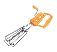 Batteur à oeufs, fouet à main rotatif en acier inoxydable, mixeur de cuisine, batteur à oeufs de crème, batteur à main de sauce pour mélanger, mixer, battre, remuer, cuisiner, fouet à main, batteur à