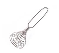 Batteur à ressort, fouet à œufs en fil de fer de 20,3 cm, mélangeur à main pour sauce avec design, fouet durable pour mélanger, fouetter, mélanger et cuisiner