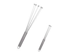 Batteur à œufs - Batteur à main en acier inoxydable, utilisant un fouet à main de haute qualité | Batteur manuel à main, batteur à œufs pour fouetter, mélanger, cuire la cuisine