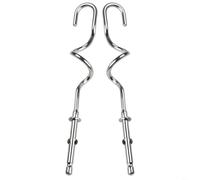 Batteur à œufs de rechange pour batteur à œufs Kenwood Batteur turbo en acier inoxydable pour pâte, crème, blanc d'œuf et pâte (D)