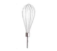 Batteur à œufs en acier inoxydable, 4 pièces, mélangeur for la cuisson des, accessoires de cuisine, fouet for crème et beurre adapté perceuse électrique Pour Pâtisserie Cuisine(Round head)