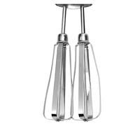 Batteur À Œufs Manuel En Acier Inoxydable De 25 Cm (10 Pouces), Double Rotation, Outil De Cuisine For Restaurant Et Salle À Manger.