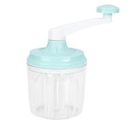 Batteur à œufs manuel Fouet à œufs à manivelle 1200 ml Outil de cuisson de cuisine à mousse rapide de grande capacité pour les boulangers à domicile Matériau ABS PET 25x12 cm