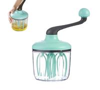 Batteur à œufs manuel - Mélangeur à manivelle 1500 ml | Outil de mélange en acier inoxydable, fouet non électrique, poignée facile à prendre en main pour pâtisserie, pain, gâteau, pâtisserie