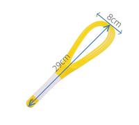 Batteur À Œufs Manuel Rotatif Multifonctionnel, Mini Fouet À Œufs De Cuisine En Plastique, Outil De Cuisson, Facile À Remplacer(Yellow-1PC)