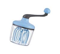 Batteur à œufs portable avec tête rotative - Ustensiles de cuisine adaptés pour un mélange rapide et fluide dans la cuisine et la pâtisserie