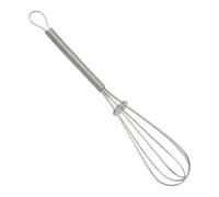 Batteur À Œufs Portatif En Acier Inoxydable, Multitâche For La Crème, La Fabrication De Nouilles Et La Cuisson À Domicile, Fouet Blanc, Facile À Remplacer(Large 1pcs)