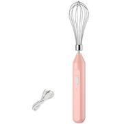 Batteur à œufs portatif rechargeable par USB sans fil - Mélangeur à lait amovible - Outil de cuisine portable