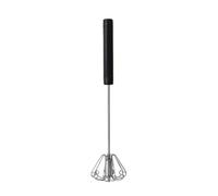 Batteur à œufs semi-automatique rotatif - Batteur manuel pour cuisine - Construction en acier et poignée ergonomique en polypropylène
