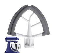 Batteur Au Bord Silicone - Fixation Du Mélangeur Pour Support, Paddle À Bord Flexible Avec Grattoir De Bol | Compatible Beater, Blender Pâte, Outil De Mélange Antiader