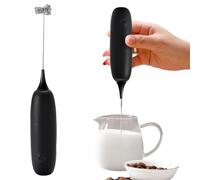 Batteur automatique en acier inoxydable, mélangeur de café électrique portable durable pour cappuccino, latte, chocolat chaud, mixeurs