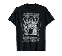 Batteur Batterie Octopus Percussion Vitruvian Da Vinci Vintage T-Shirt