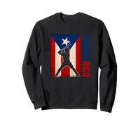 Batteur de Baseball portoricain Drapeau portoricain fierté Béisbol Sweatshirt