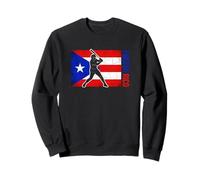 Batteur de Baseball portoricain Drapeau portoricain fierté Béisbol Sweatshirt