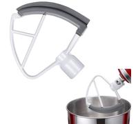 Batteur de bord flexible - batteur plat mélangeur | Bracks de bol de bords | Faire des batteurs plats ajustés | Attachements de palette avec grattoir | Attachement flexible à palette Flex p