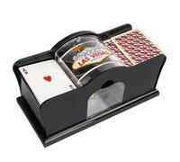 Batteur De Cartes Manuel Avec Manivelle, Mélangeur De Cartes Pour Blackjack, Uno, Poker, Machine À Jouer, 2 Jeux[Z133]