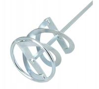 Batteur de Peinture en Acier Colle Béton - 80mm Tige Mélangeur Hexagonale Outil de Mélangeur pour Perceuses Robuste Universel