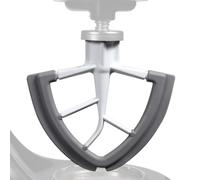 Batteur de rechange Flex Edge - Batteur mélangeur antiadhésif pour mélanger la pâte, outil de cuisine ergonomique multifonction | Palette de batteur de rechange plate, bords en silicone pour bol de