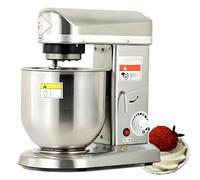 Batteur électrique 10 L, 3 vitesses, pour usage domestique et pâtissier | Multifonctionnel, bol en acier inclus, convient aux pâtes sucrées et salées, réglage rapide et intuitif