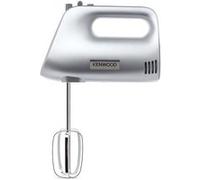 Kenwood Batteur à main HMP30.A0SI 450W 5 vitesses Turbo, fouet & pétrin, corps plastique argent