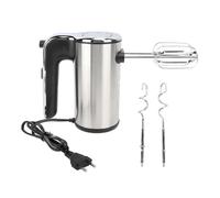 Batteur électrique à main 500 W, 5 vitesses, en acier inoxydable, pour fouetter la crème