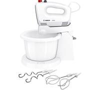 Batteur électrique - BOSCH - MFQ2600G ErgoMixx - 375 W - 4 vitesses + turbo - Blanc / Gris