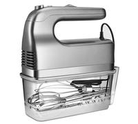 Batteur Électrique Puissant 400 W, Batteur À Œufs Portable 9 Vitesses Avec Fouets En Acier Inoxydable Pour Pâtisserie Crème Fouettée Blancs Neige Et Préparation Biscuits(GreyB)