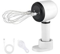 Batteur Électrique Sans Fil 3 Vitesses blanc