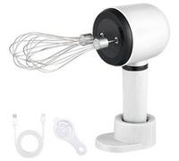 Batteur Électrique Sans Fil 3 Vitesses blanc