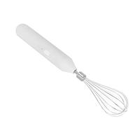 Batteur Électrique Sans Fil, Fouet Électrique Portable pour la Cuisson à la Maison (Blanc)