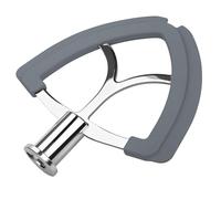 Batteur Flex Edge pour KitchenAid 4.5-5 Quart à Tête Inclinable Mélangeur Artisan & Classic Series par MMOBIEL- Palette en Acier Inox avec Bords Flexibles en Silicone - Passe au Lave-Vaisselle