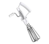 Batteur Ghidini Cipriano 0625 Journalier Double Fouet A Manivelle Blanc Et Inox