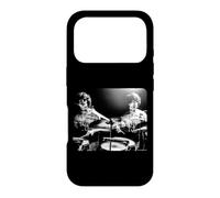 Batteur Jazz Rock Art Noir Et Blanc par Everard Smith Coque pour iPhone 17 Pro