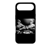 Batteur Jazz Rock Art Noir Et Blanc par Everard Smith Coque pour iPhone Air