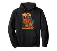 Batteur Loup-Garou Washington DC Go-Go Halloween Sweat à Capuche