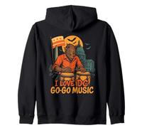 Batteur Loup-Garou Washington DC Go-Go Halloween Sweat à Capuche