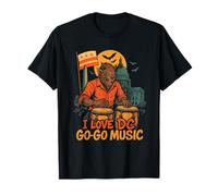 Batteur Loup-Garou Washington DC Go-Go Halloween T-Shirt