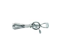 Batteur manuel en inox - - Argent - Inox