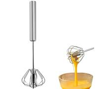 Batteur Manuel,Fouet Cuisine,Fouet Semi Automatique,Mini Fouet Cuisine,Petit Fouet Cuisine,Fouet Manuel,Cuisine Rotatif Mélangeur,Semi-Automatique Inoxydable Professionnel Melangeur,Stirrer Gadget
