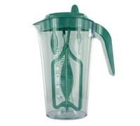 Batteur Manuel ""Gradué"" 2L Transparent & Vert