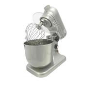 Batteur Mélangeur Professionnel - Bol Inox 7 L - 10 Vitesses - Fouet, Palette et Crochet Inclus - Corps Métallique Robuste