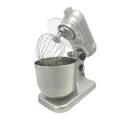 Batteur Mélangeur Professionnel - Bol Inox 7 L - 10 Vitesses - Fouet, Palette et Crochet Inclus - Corps Métallique Robuste