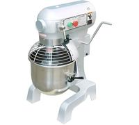Batteur mélangeur professionnel planétaire 10 litres - COMBISTEEL - Gris - 450 Watt - 110-178-355 tr/min