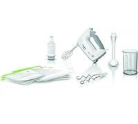 Batteur électrique - BOSCH - MFQ364V0 ErgoMixx - 450 W - 5 vitesses + turbo - Blanc / Gris