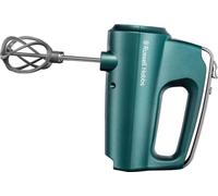 Batteur Mixeur Swirl - Russell Hobbs - 5 Vitesses - Fonction Turbo - Pétrin - Fouets - Turquoise