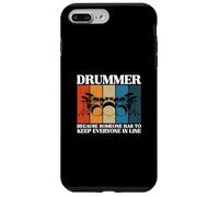 Batteur : Parce Que Quelqu'un Doit Garder Tout Le Monde en Ligne, C'est drôle Coque pour iPhone 7 Plus/8 Plus