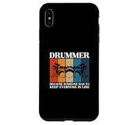 Batteur : Parce Que Quelqu'un Doit Garder Tout Le Monde en Ligne, C'est drôle Coque pour iPhone XS Max